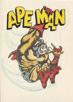 1983 Donruss Zero Heroes #11 Ape Man Front