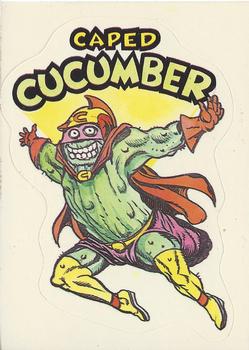 1983 Donruss Zero Heroes #36 Caped Cucumber Front