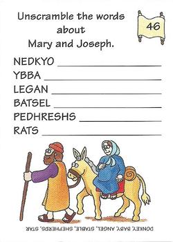 1995 Performance Unlimited The Beginners Bible #46 Mary and Joseph Back
