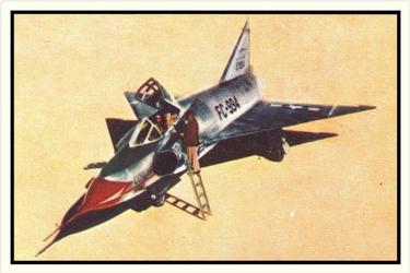 1954 Bowman Power for Peace (R701-10) #3 SUPERSONIC DELTA WING INTERCEPTOR Front