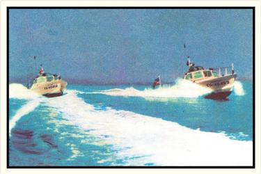 1954 Bowman Power for Peace (R701-10) #21 SMALL BOATS - BIG JOB! Front