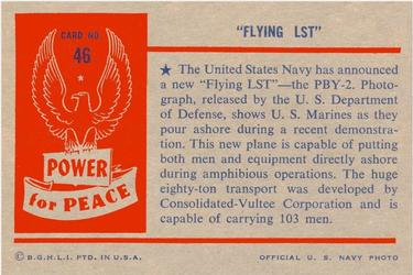 1954 Bowman Power for Peace (R701-10) #46 