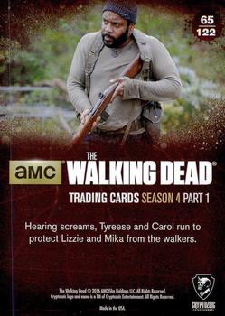 2016 Cryptozoic The Walking Dead Season 4: Part 1 #65 Protecting the Girls Back