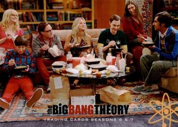2016 Cryptozoic The Big Bang Theory Seasons 6 & 7 #01 Title Card Front