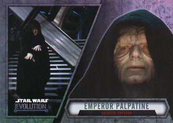 2016 Topps Star Wars Evolution #50 Emperor Palpatine Front
