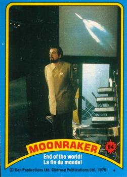 1979 O-Pee-Chee Moonraker #84 End of the world! Front