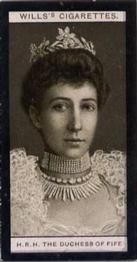 1908 Wills's European Royalty #5 Duchess of Fife Front