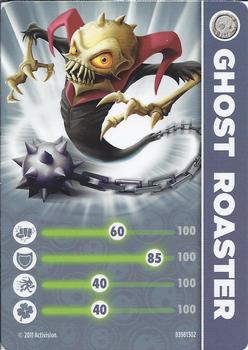 2011 Activision Skylanders Spyro's Adventure Stat Cards #NNO12 Ghost Roaster Front