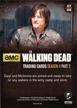 2016 Cryptozoic The Walking Dead Season 4: Part 2 #07 Ready for Anything Back
