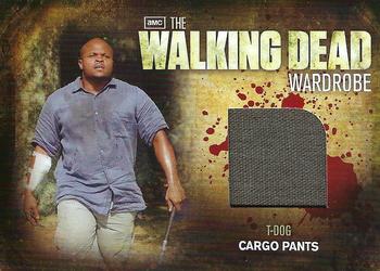 2012 Cryptozoic Walking Dead Season 2 - Wardrobe #M2 T-Dog’s Cargo Pants Front