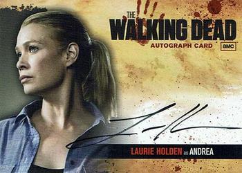 2012 Cryptozoic Walking Dead Season 2 - Season 1 Autographs #A3 Laurie Holden Front