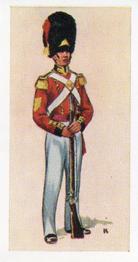 1957 British Uniforms of the 19th Century - Black Back variation #8 The Coldstream Guards Front