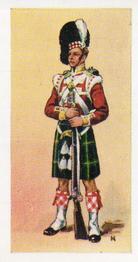 1957 British Uniforms of the 19th Century - Black Back variation #10 The Gordon Highlanders Front