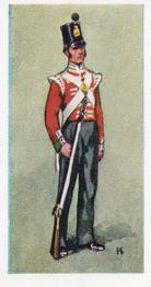 1957 British Uniforms of the 19th Century - Black Back variation #11 The Durham Light Infantry Front