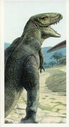 1993 Brooke Bond The Dinosaur Trail #5 Megalosaurus Front