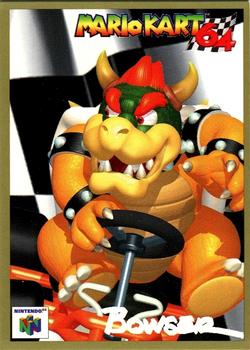 1997 Nintendo Power Mario Kart 64 #4 Bowser Front