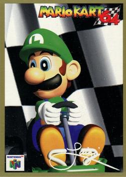 1997 Nintendo Power Mario Kart 64 #5 Luigi Front