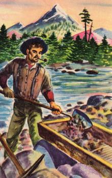 1956 Quaker Oats Sgt. Preston of the Yukon (F279-15) #4 Sluice Mining Front