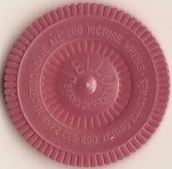 1962  Jell-O History of the Auto Coins #1 Cugnot 1769 Back