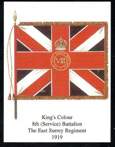 2007 Regimental Colours : The East Surrey Regiment #6 King's Colour 8th (Service) Battalion 1919 Front