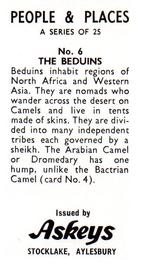 1968 Askeys People & Places #6 The Beduins Back