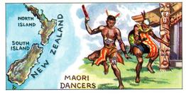 1970 Badshah Tea People & Places #17 The Maoris Front