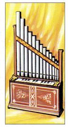 1967 Musical Instruments #4 Portable Organ Front