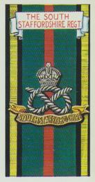1964 Phillips Choice Tea Army Badges Past and Present #19 The South Staffordshire Regiment Front