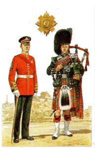 1991 Army Recruiting Office British Regiments #9 Scots Guards Front
