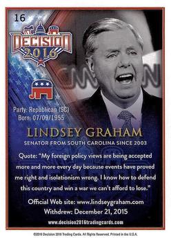 2016 Decision 2016 #16 Lindsey Graham Back