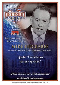 2016 Decision 2016 #19 Mike Huckabee Back