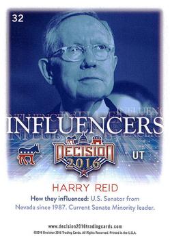 2016 Decision 2016 #32 Harry Reid Back