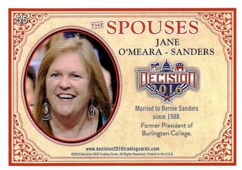 2016 Decision 2016 #55 Jane O'Meara-Sanders Back