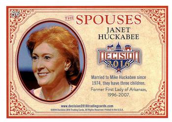 2016 Decision 2016 #56 Janet Huckabee Back