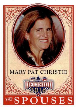 2016 Decision 2016 #62 Mary Pat Christie Front