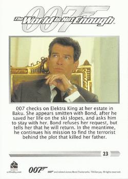 2016 Rittenhouse James Bond 007 Classics #23 007 checks on Elektra King Back