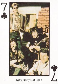 1990 The Best of Country Music Playing Cards #7♣ Nitty Gritty Dirt Band Front