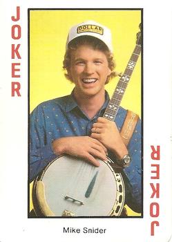 1990 The Best of Country Music Playing Cards #JOKER Mike Snider Front
