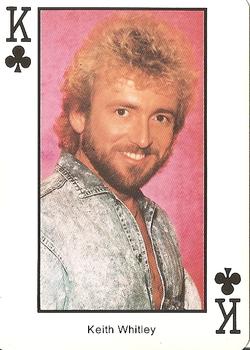 1990 The Best of Country Music Playing Cards #K♣ Keith Whitley Front