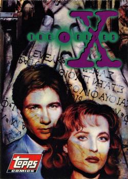 1995 Topps The X-Files Season One - Promos #P1 The Truth Is Out There Front