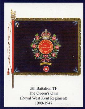 2005 Regimental Colours : The Queen's Own Royal West Kent Regiment #3 Regimental Colour 5th Battalion c.1909 Front