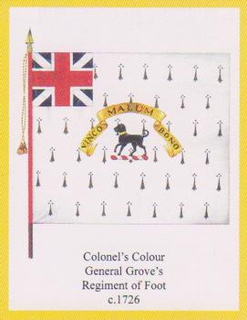 2006 Regimental Colours : The Royal Lincolnshire Regiment #2 Colonel's Colour c.1726 Front