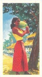 1955 Ceylon Tea Centre The Island of Ceylon #8 Village Woman Front