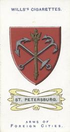 1912 Wills's Arms of Foreign Cities #5 St. Petersburg Front