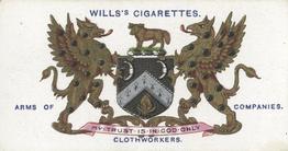 1913 Wills's Arms of Companies #4 Clothworkers Front