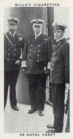 1937 Wills's Our King and Queen #6 As Naval Cadet, 1912 Front