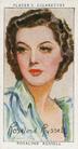 1938 Player's Film Stars Third Series #43 Rosalind Russell Front
