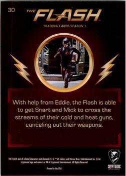 2016 Cryptozoic The Flash Season 1 #30 Crossing Fire And Ice Back