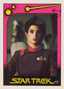 1982 Monty Gum Star Trek II: The Wrath of Khan #12 Saavik Front