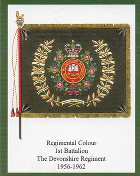 2006 Regimental Colours : The Devonshire Regiment 1st Series #6 Regimental Colour 1st Battalion 1956-1962 Front